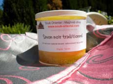 Savon noir traditionnel liquide à l'huile d'olive