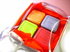 Coffret Savons floraux TUTTI FRUTTI