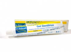 Gel toothpaste with essential oils