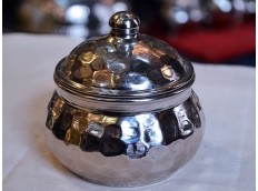 Sucrier en Cuivre martelé Artisanal 2