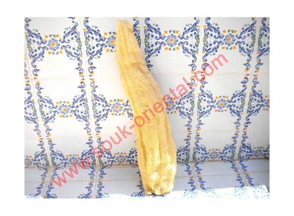 Loofah brut naturel