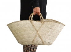sac paille panier Ã provision en paille