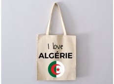 Sac Tote Bag I Love Algérie