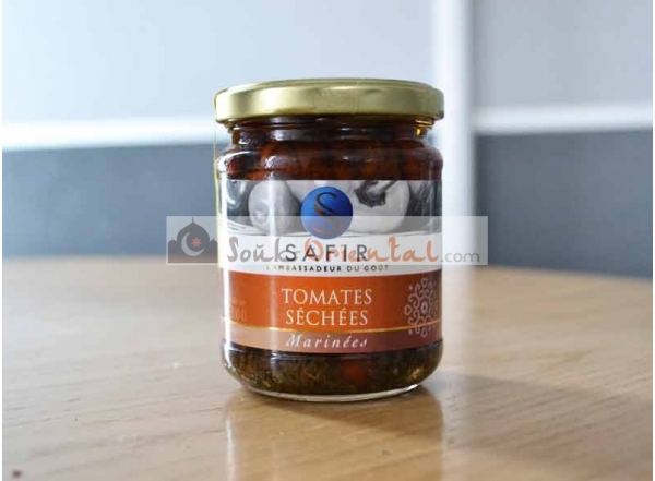 Tomate séchées marinéesà l'huile de tournesol et huile d'olive