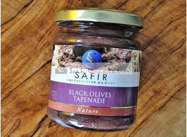 Tapenade d’olives noires nature