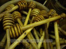 Tablespoon olive wood honey
