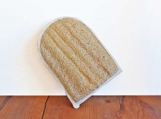 Gant Loofah corps visage gommage 2