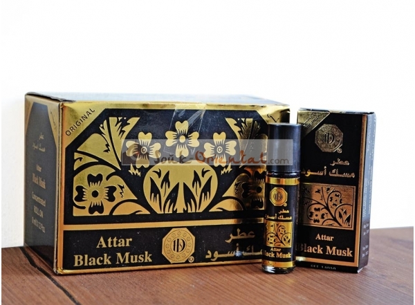 Black Musk Attar concentrated perfume alcohol-free 10 ml