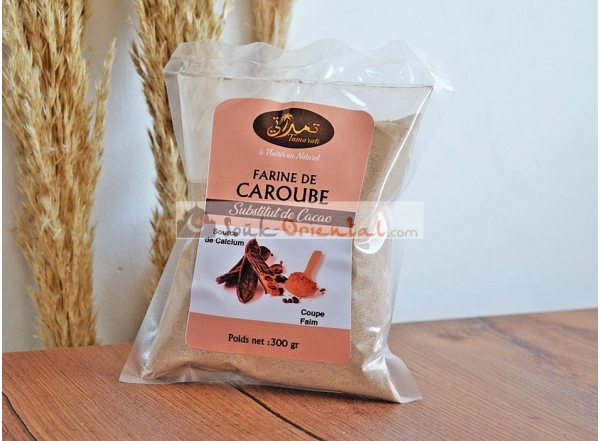 Farine de caroube 100% naturel artisanale