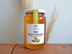 Miel de fleur d'oranger de Tunisie pur artisanale 500gr
