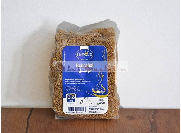 Bourghol au blé intégrale certifié BIO