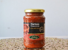 Harissa au piments fumés - Recette traditionnelle - Piquante - 350 gr