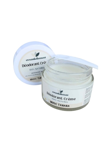 Déodorant Crème Naturel sans Aluminium – Musc Tahara – 50 g