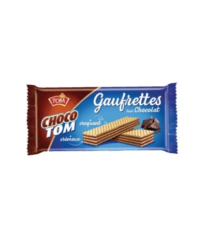 Lot de 3 Choco Tom Gaufrettes Chocolat 500 g – Biscuits...